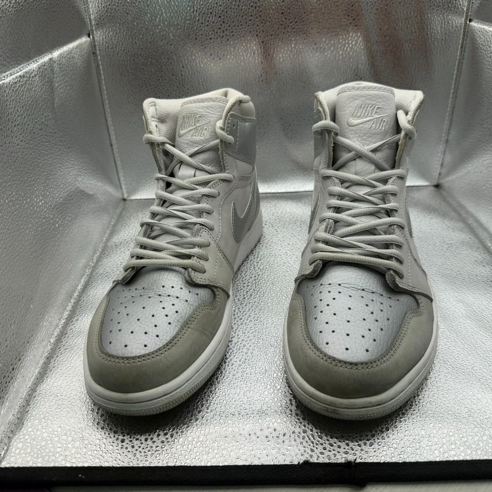 Size 10 Jordan‎ 1 Retro High OG Japan Tokyo 2020 Gray Mens Sneakers DC1788-029